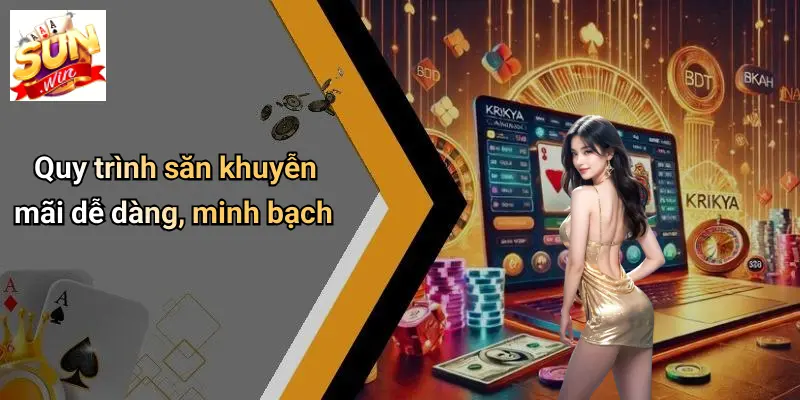 Quy trình săn khuyễn mãi dễ dàng, minh bạch